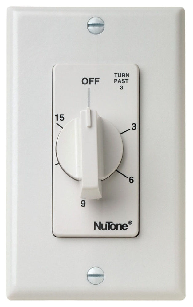 Broan-NuTone VS63WH Ventilation Fan Timer Switch