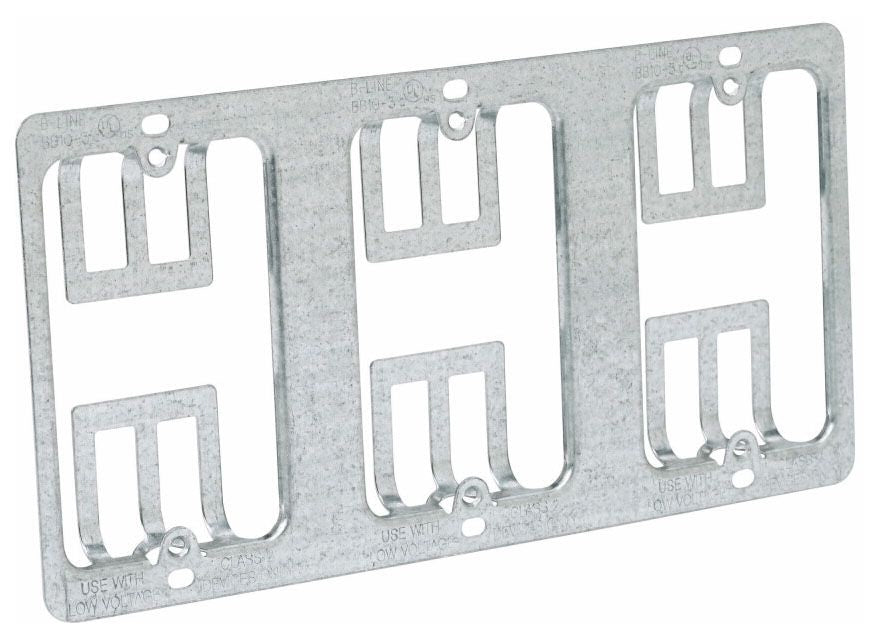 B-Line BB10-3 Low Voltage Cover Plate Mounting Bracket