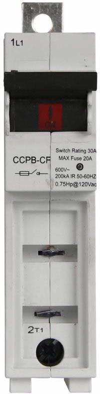 Bussmann CCPB-1-30CF Circuit Protector Base