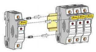 Bussmann JV-L Modular Fuse Holder Connector Kit