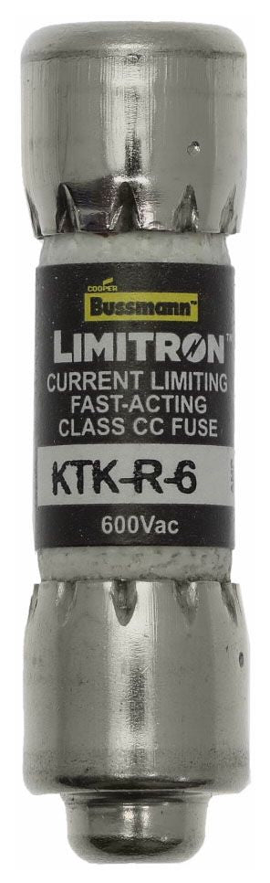 Bussmann KTK-R-6 Midget Fuse