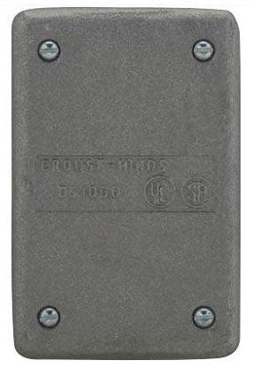 Crouse-Hinds DS100G Device Box Cover