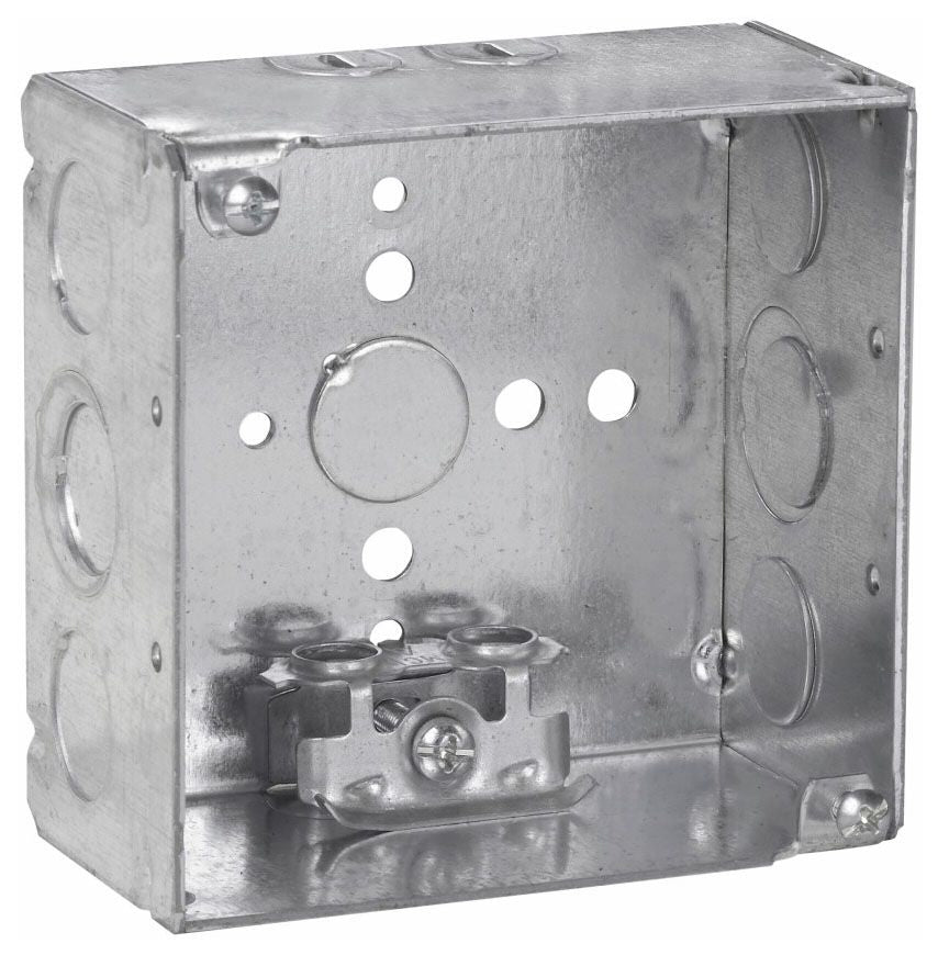 Crouse-Hinds TP431 Electrical Square Outlet Box