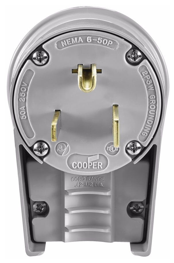 Arrow Hart 5710AN Straight Blade Power Plug