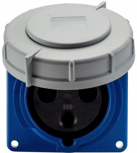 Arrow Hart AH360R6W Pin and Sleeve Receptacle