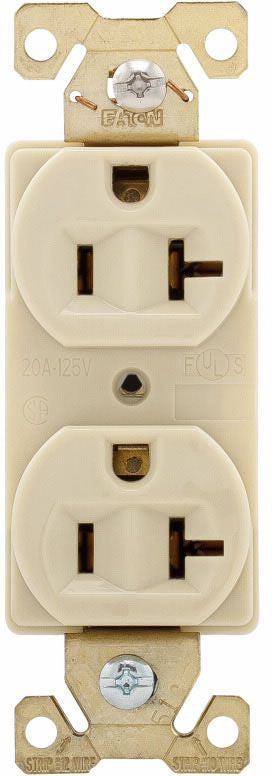 Arrow Hart AH5352V Straight Blade Duplex Receptacle