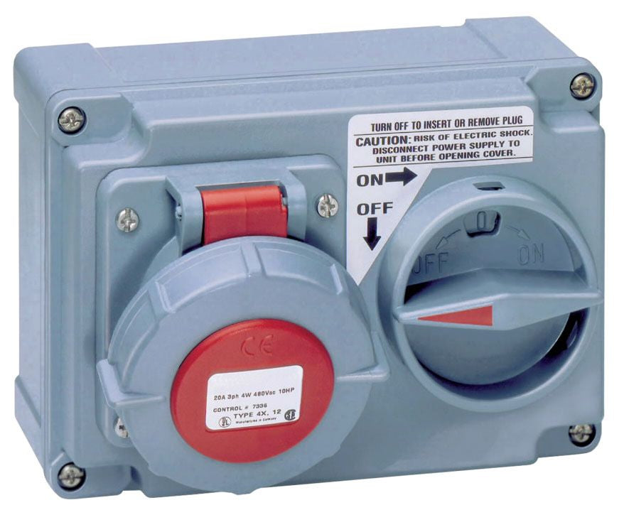 Arrow Hart CD320HMI4W Pin and Sleeve Mechanical Interlock