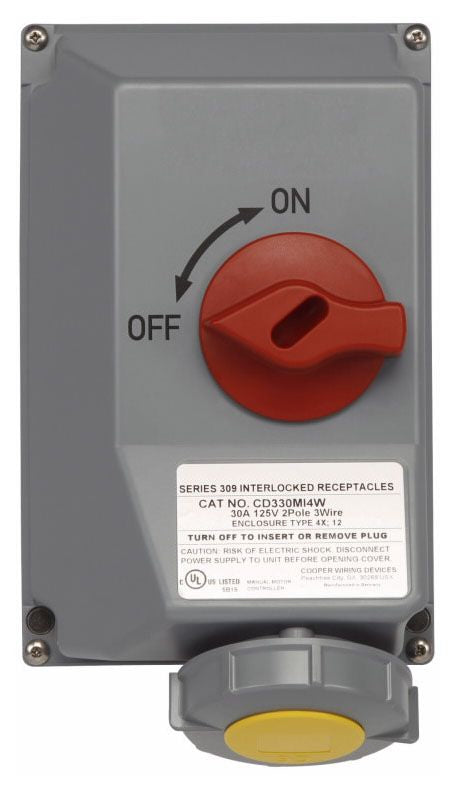 Arrow Hart CD430MI9W Pin and Sleeve Mechanical Interlock