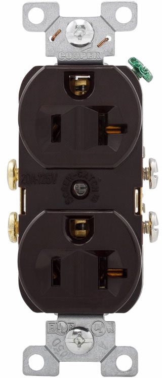 Arrow Hart CR20B Straight Blade Single Receptacle