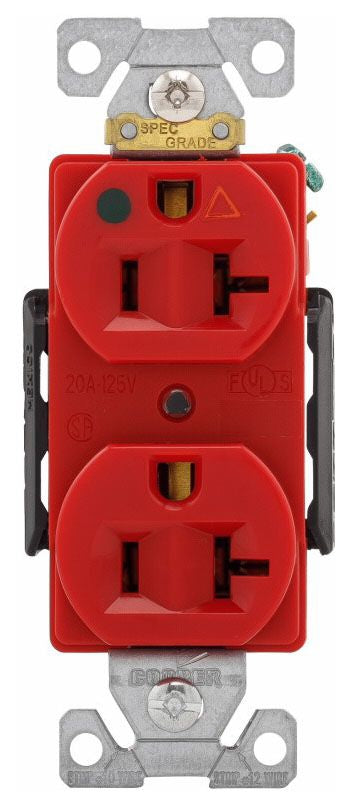 Arrow Hart IG8300RD Straight Blade Receptacle