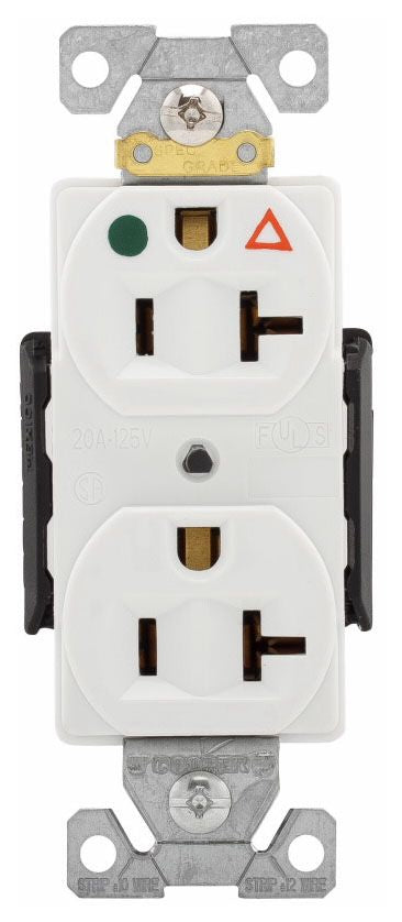 Arrow Hart IG8300W Straight Blade Receptacle
