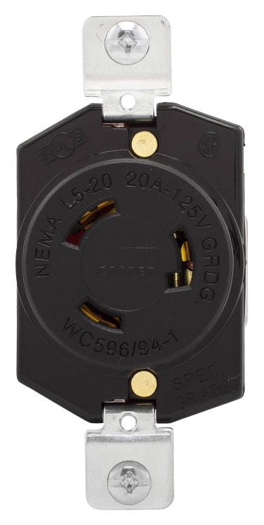 Arrow Hart L520R Locking Device Single Receptacle