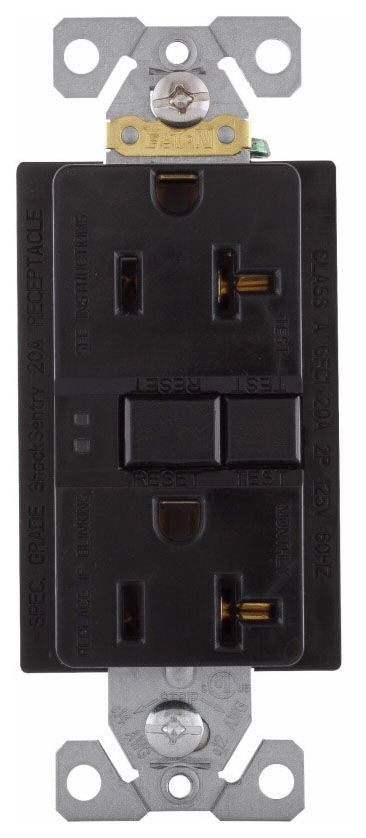 Arrow Hart SGF20BK GFCI Duplex Receptacle