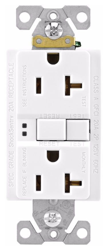 Arrow Hart SGF20W GFCI Duplex Receptacle