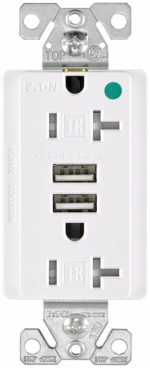 Arrow Hart TR8355W USB Charger and Duplex Receptacle