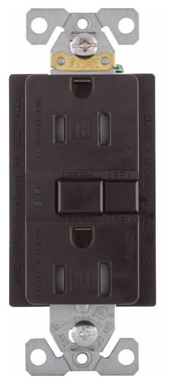 Arrow Hart TRSGF15B GFCI Duplex Receptacle