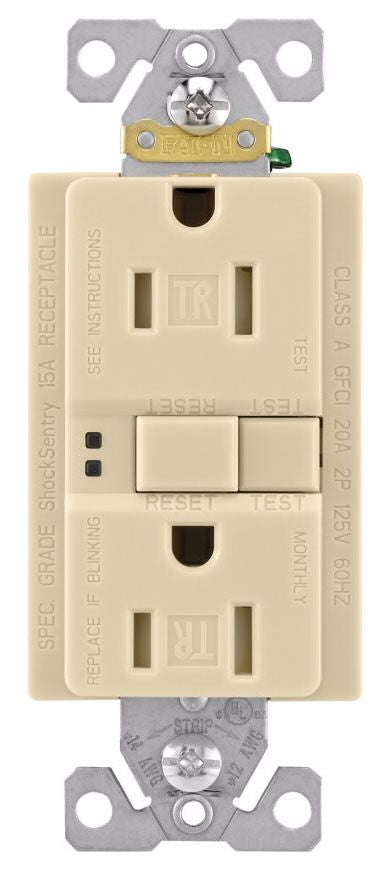 Arrow Hart TRSGF15V GFCI Duplex Receptacle