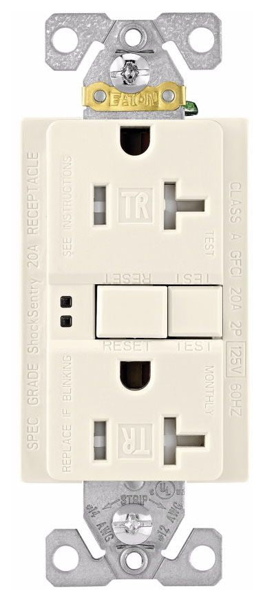 Arrow Hart TRSGF20LA GFCI Duplex Receptacle