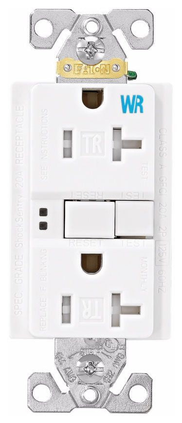 Arrow Hart TWRSGF20W GFCI Duplex Receptacle