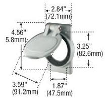 Arrow Hart WP2 Weatherproof Receptacle Cover