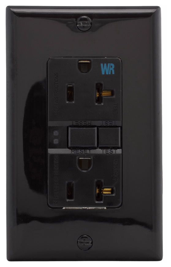 Arrow Hart WRSGF20BK GFCI Duplex Receptacle