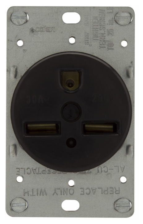 Arrow Hart 1234-BOX Straight Blade Power Receptacle