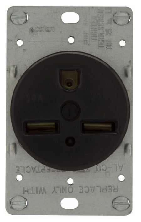 Arrow Hart 1234-BOX Straight Blade Power Receptacle