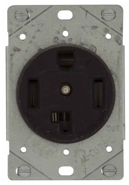 Arrow Hart 1257-SP Straight Blade Power Receptacle