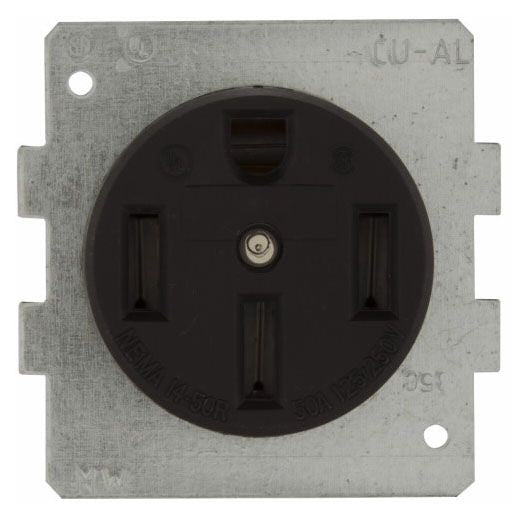Arrow Hart 1258-SP Straight Blade Power Receptacle