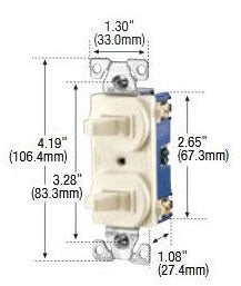 Arrow Hart 271B Combination Switch
