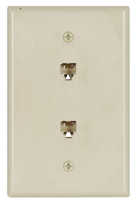 Arrow Hart 3547-4V Wallplate and Telephone Jack