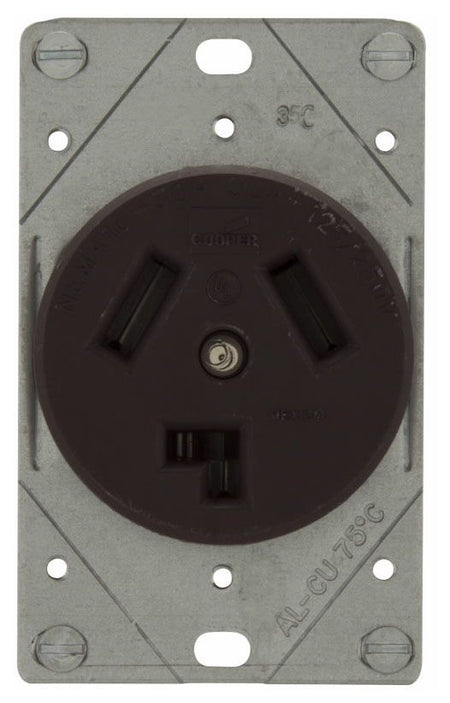 Arrow Hart 38B-BOX Straight Blade Power Receptacle