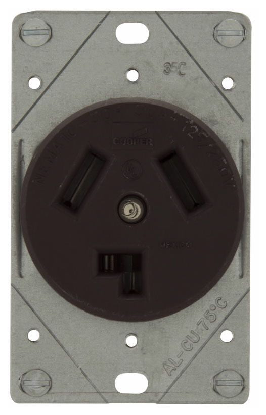 Arrow Hart 38B-BOX Straight Blade Power Receptacle