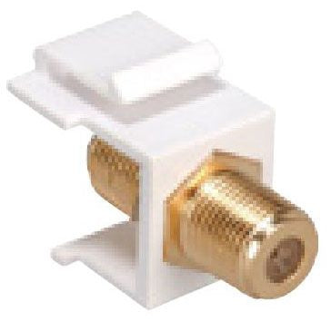 Arrow Hart 5552-5EW Wallplate Coaxial Video Connector