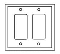 Eaton Wiring Devices PJ262W Wallplate