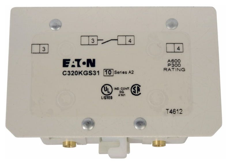 Eaton C320KGS32 Contactor Auxiliary Contact