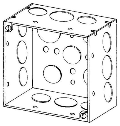 Appleton O-Z/Gedney 4SD-SPL Electrical Switch Box
