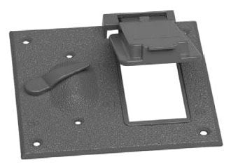 Appleton O-Z/Gedney WVTG2 Weatherproof Box Self-Closing Cover