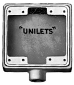 O-Z/Gedney FS-2-100 IMC/Rigid Conduit Cast Hub Device Box