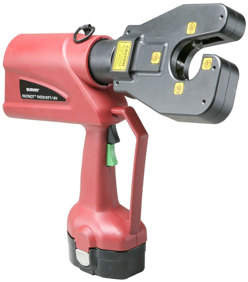 Burndy PAT4PC83418V Battery Actuated Crimping Tool