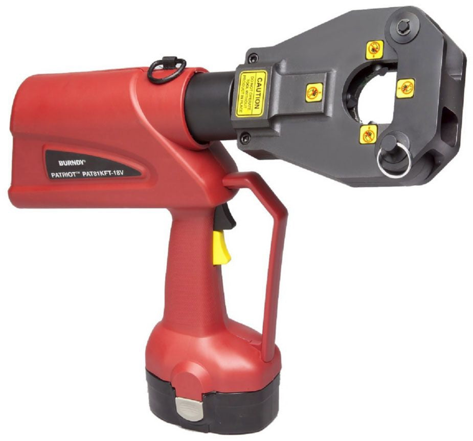 Burndy PAT81KFT18V Battery Actuated Crimping Tool