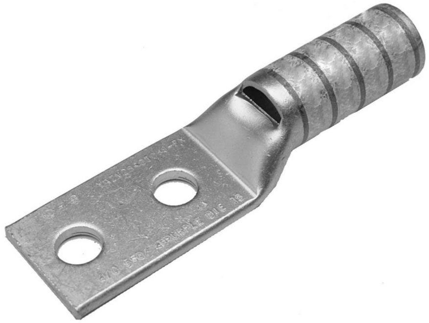 Burndy YAZV4C2TC14E1FX Compression Terminal