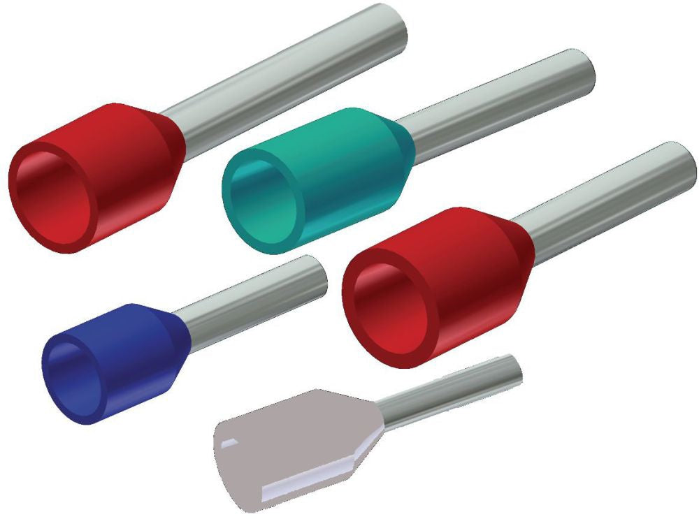 Burndy YF1212ID Small Terminal Insulated Ferrule