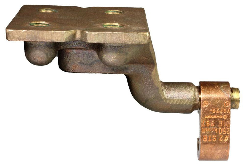 Burndy YGF29-4N Compression Grounding Plate