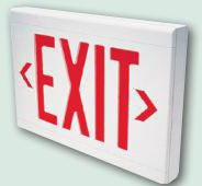 Dual-Lite LXURB LED Exit Sign