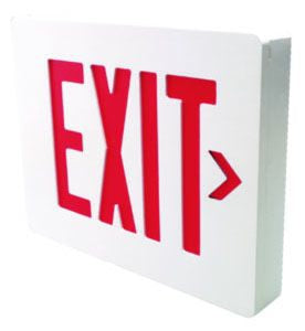 Dual-Lite SESRBNE LED Exit Sign