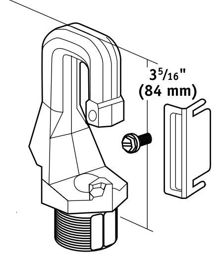 Hubbell Industrial Lighting HOOKLOOP Ballast Housing Mounting Hook