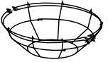 Hubbell Industrial Lighting WG-19 High Bay Reflector Wire Guard