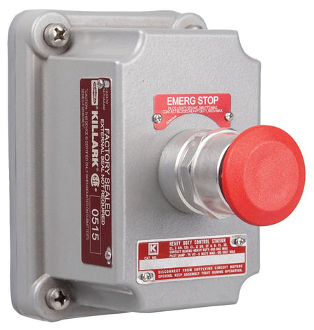 Killark Electric FXCS-OMMR3 Explosionproof Control Station Cover Assembly