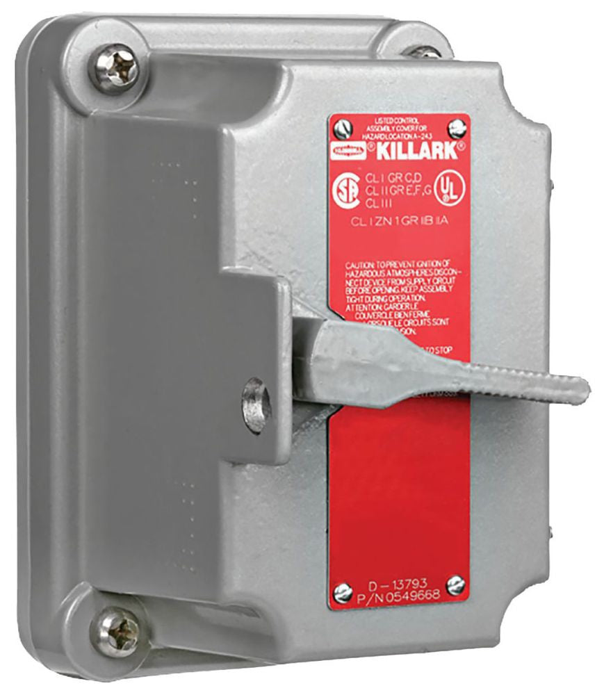 Killark Electric FXS-1C Explosionproof Tumbler Switch Cover and Device